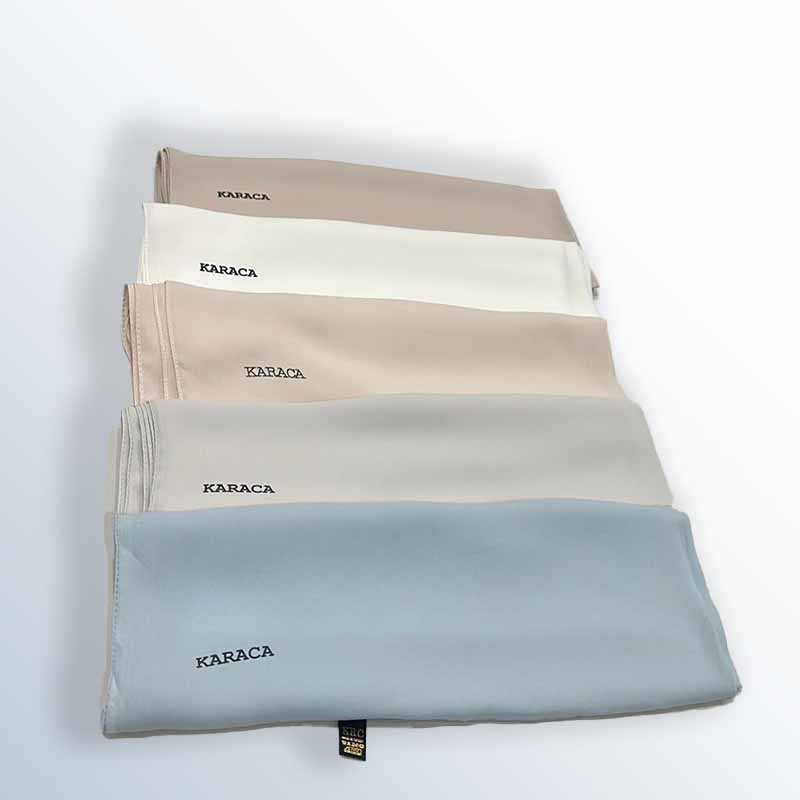 thin silk crepe scarve
