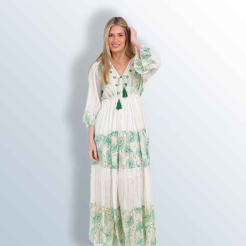 Women's Boho Layered Dress