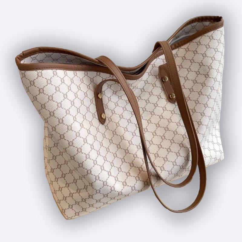 All-Over Monogram Tote Bag