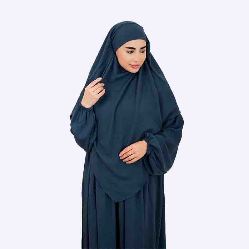Plain Modesty Jilbab with Scarf