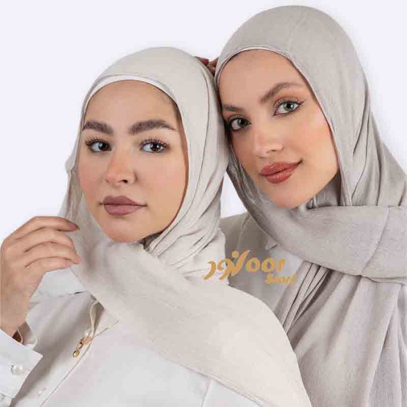 Noor Scarf: Premium Textured Hijab Collection