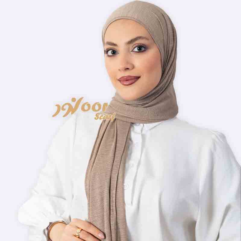 Noor Pleated Jersey Hijab - Effortless Elegance
