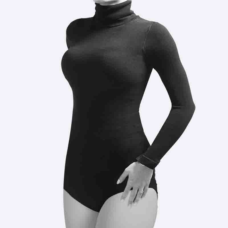 Turtleneck Long Sleeve Bodysuit
