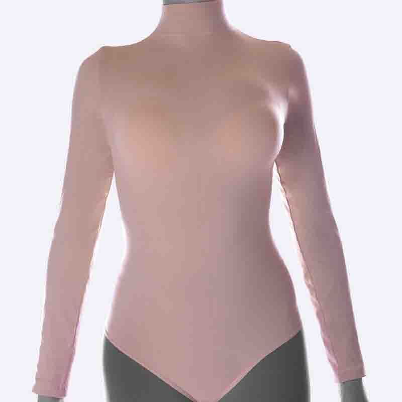 Long Sleeve Mock Neck Bodysuit