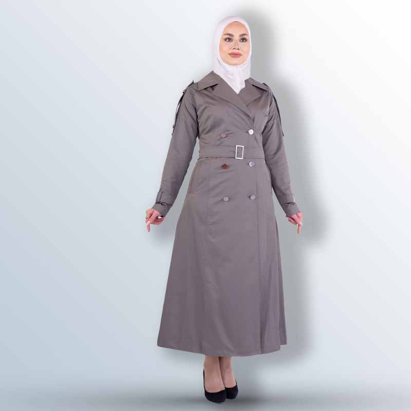 Women Coats with Two rows of buttons