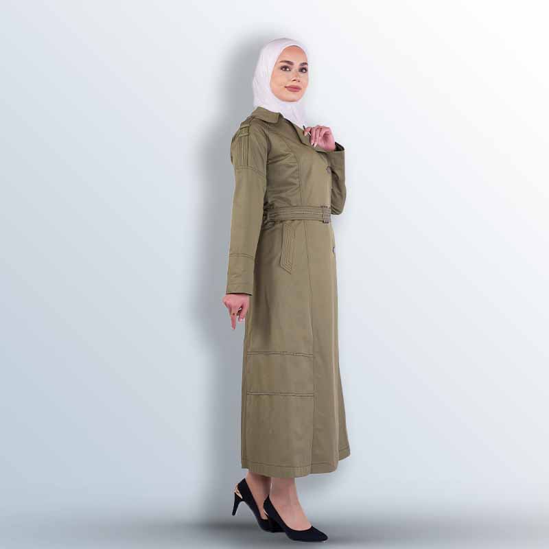Women Coats with belt