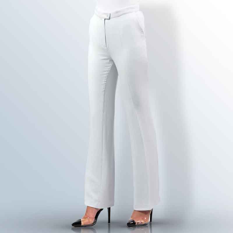 Slim Straight Suit Pant