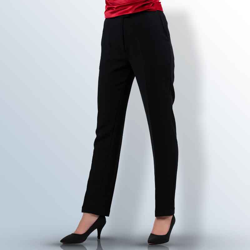 Slim Straight Suit Pant