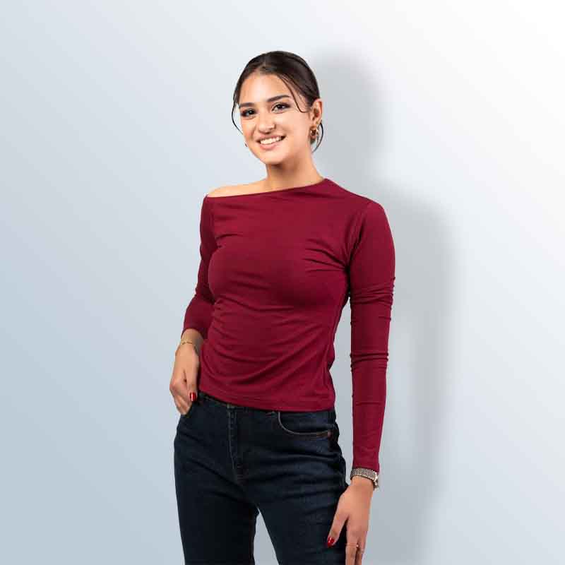 Long Sleeve Cotton Top