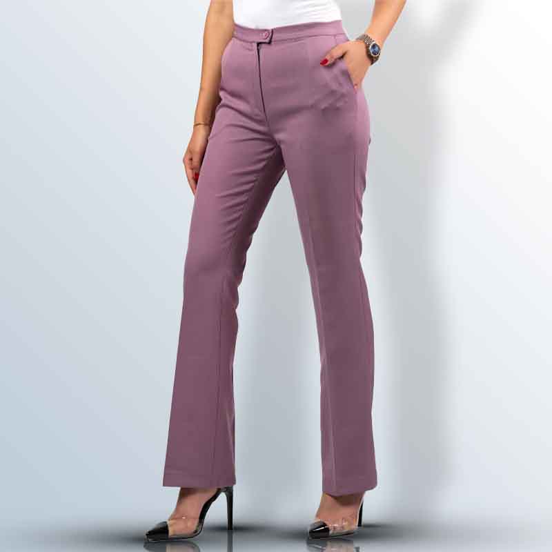 Slim Straight Suit Pant