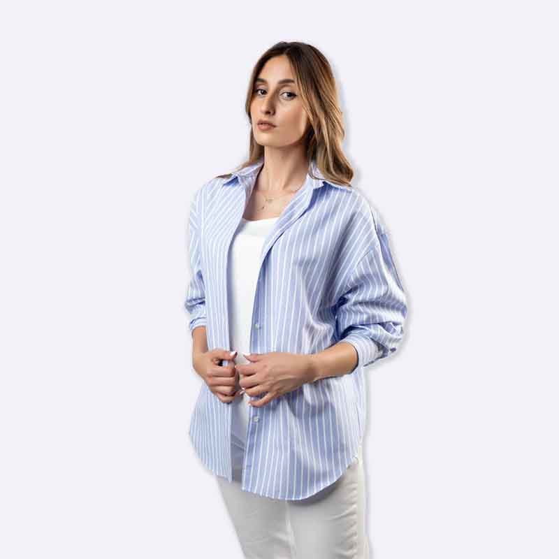 Striped Oversized Shirt