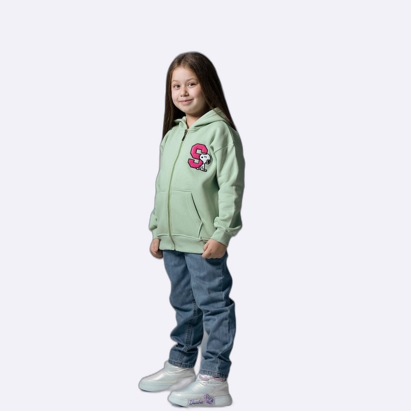 Girls Character Zip-Up Hoodie