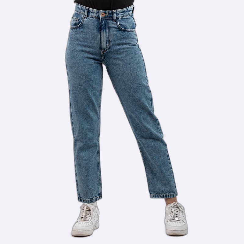 Vintage Wash High-Waisted Jeans