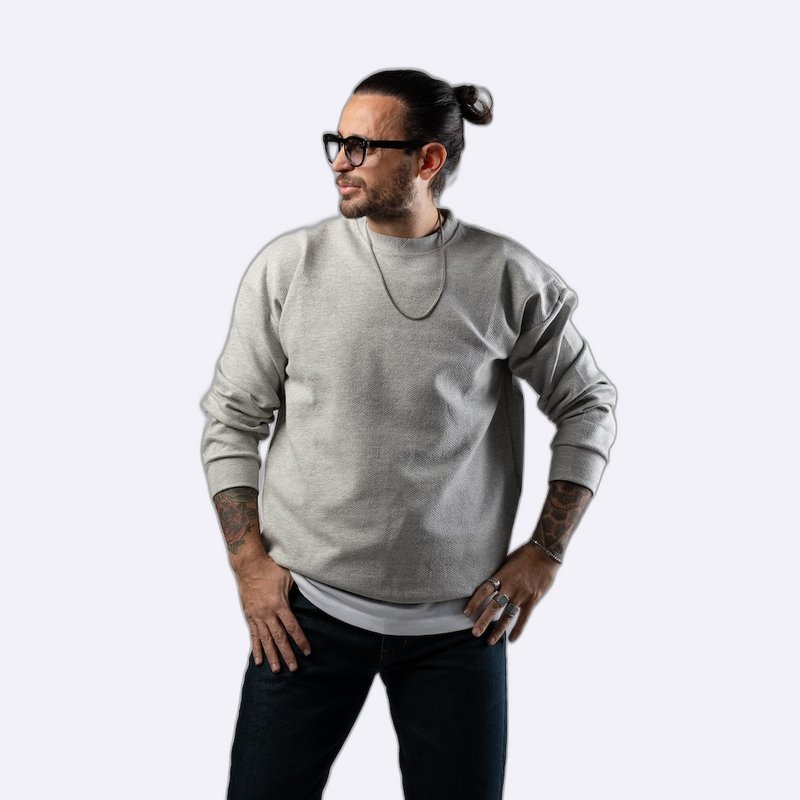 Grey Crewneck Sweatshirt