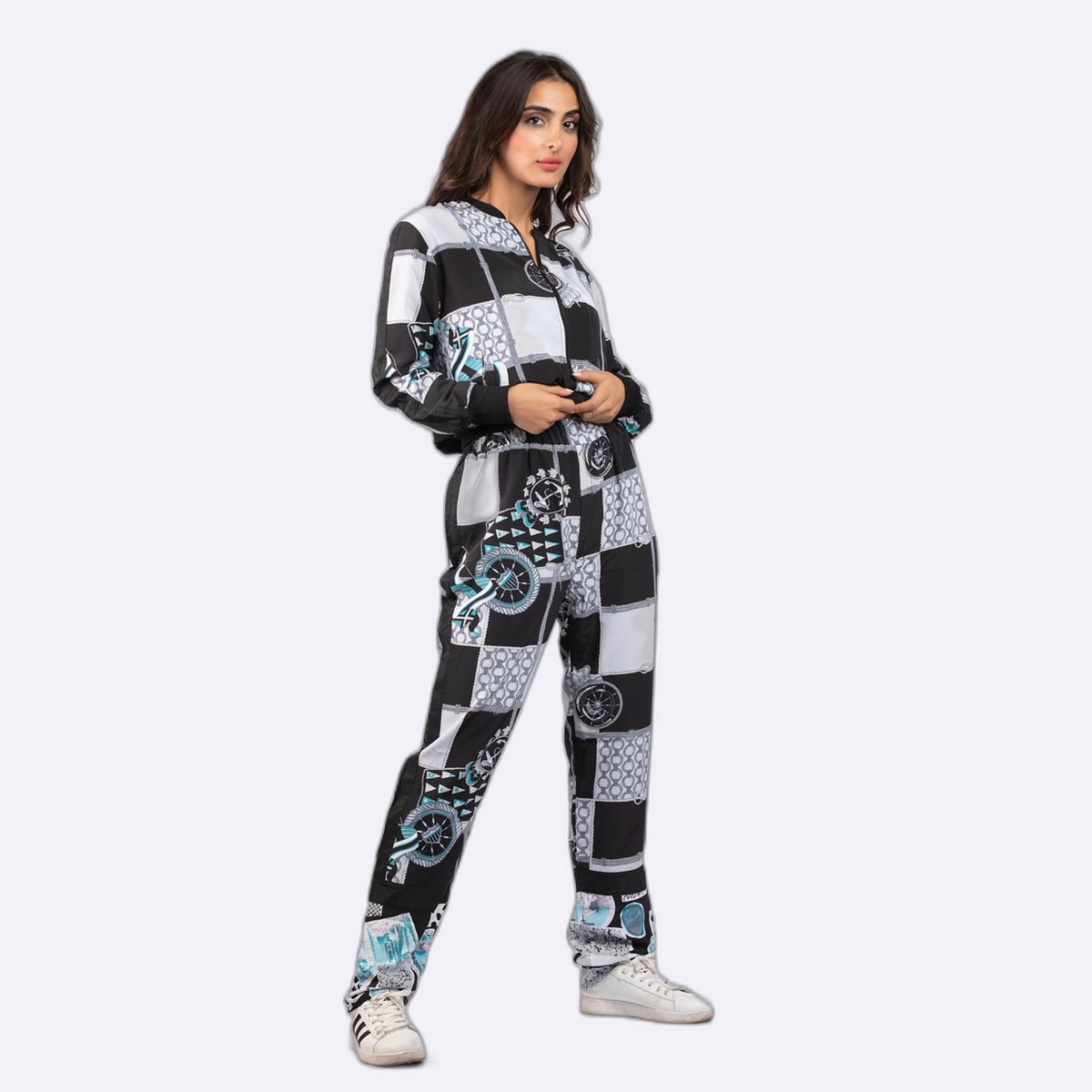 Patterned Tracksuit