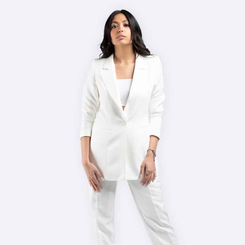 Classic Long Blazer Jacket