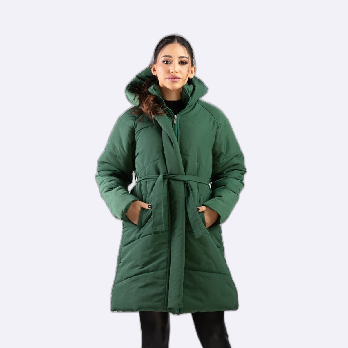 Puffer Jacket with Hood