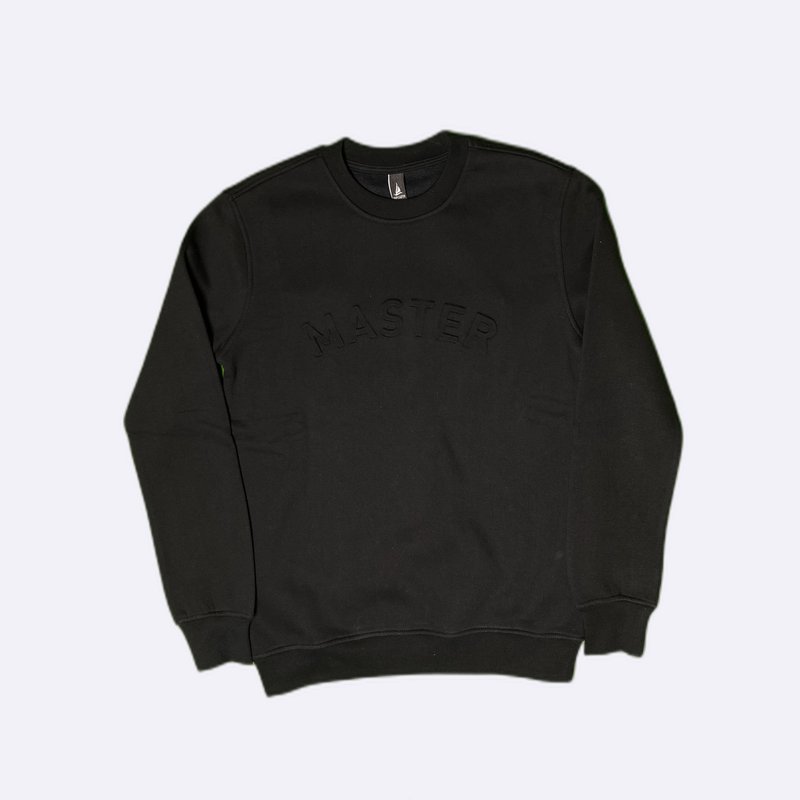 Men’s Embossed Crew Neck Sweatshirt