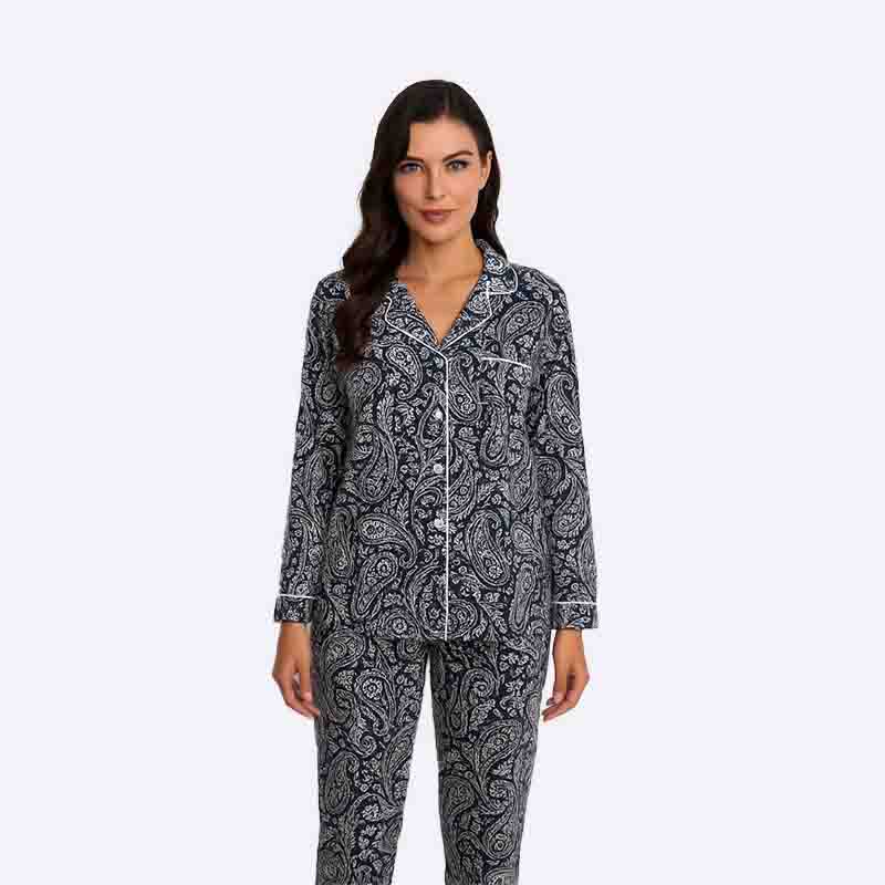 Paisley Print Pyjama Set