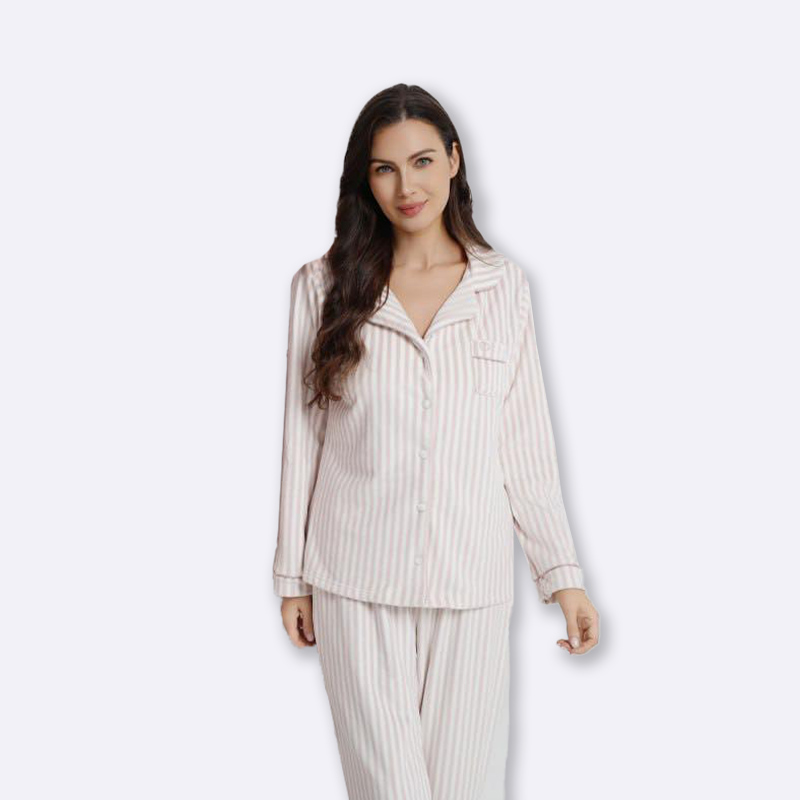 Striped Comfort Women's Pajama Set