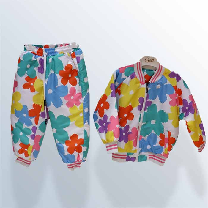 Girls Waterproof Fur-lined Pajamas