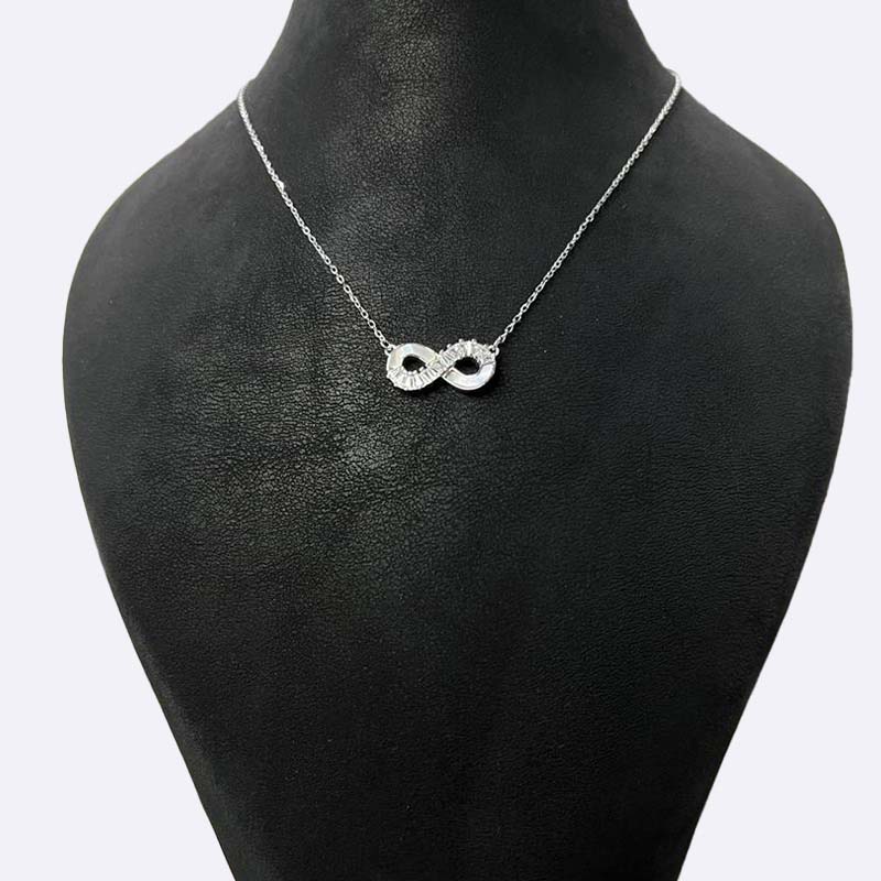 Eternal Sparkle Infinity Necklace