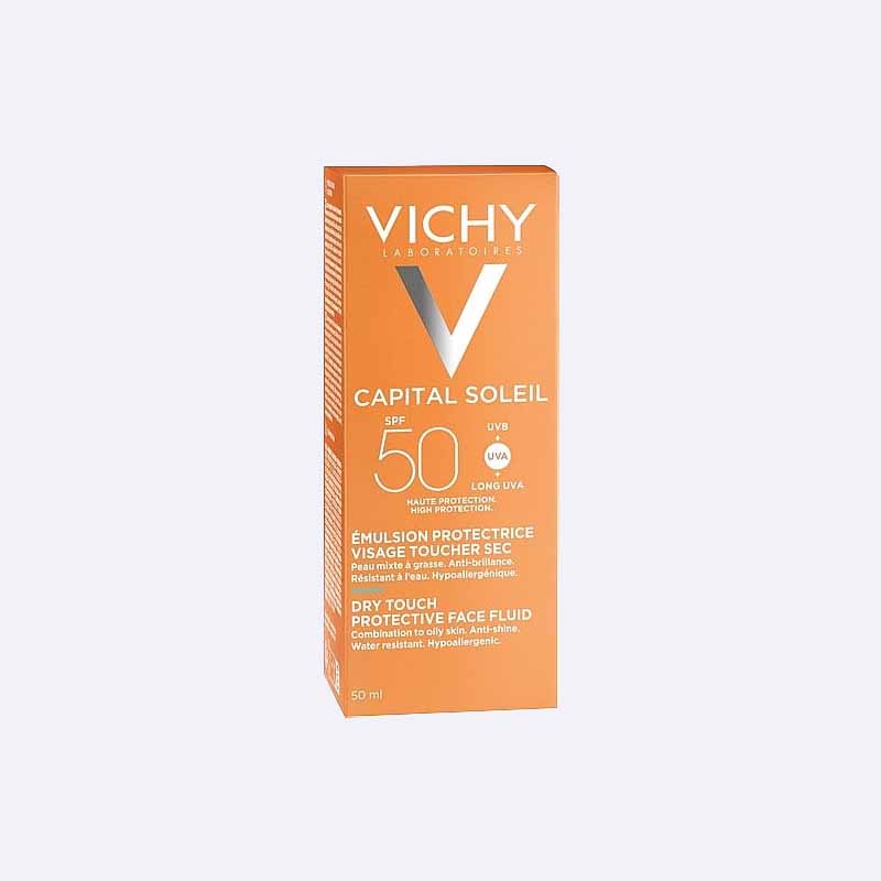 Vichy Capital Soleil Dry Touch Protective Face Fluid