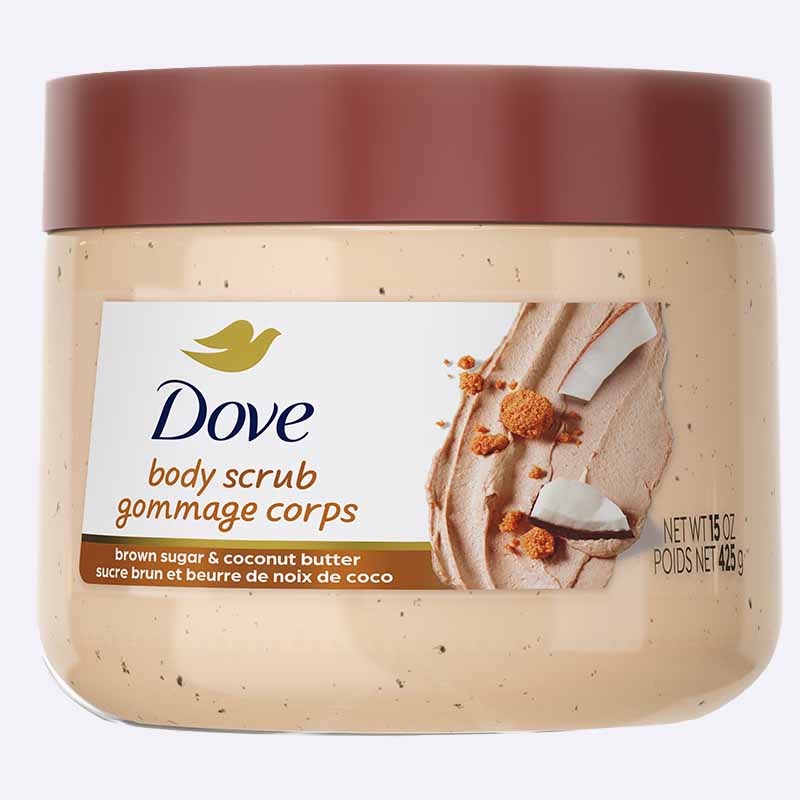 Dove Body Scrub Brown Sugar & Coconut Butter