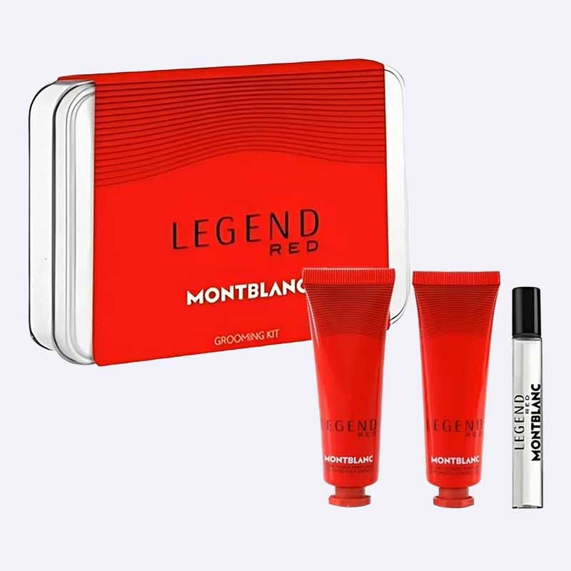 Montblanc Legend Red Grooming Kit