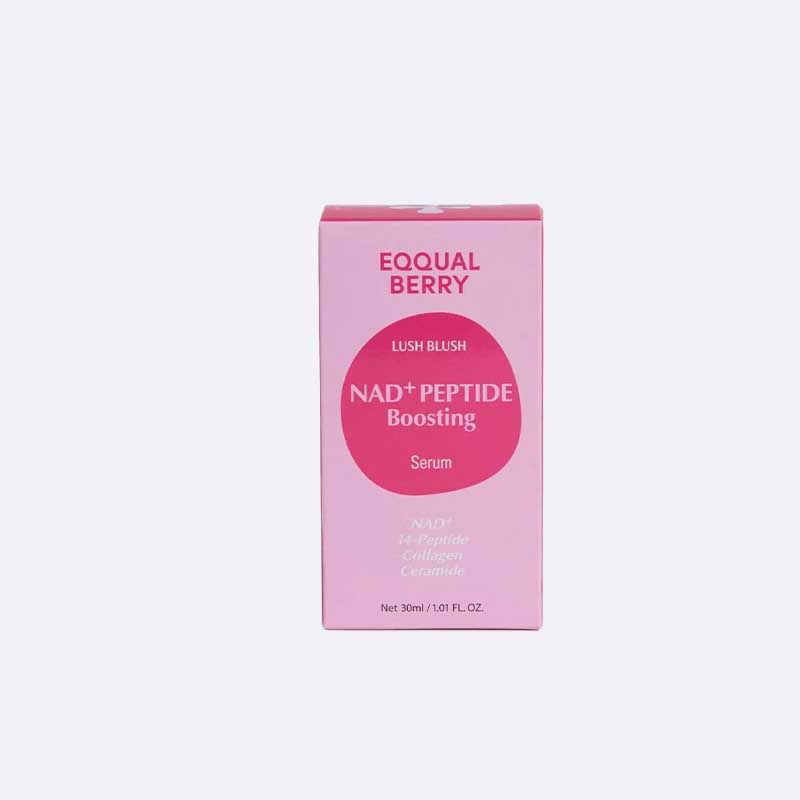 EQQUAL BERRY Lush Blush NAD+ Peptide Boosting Serum
