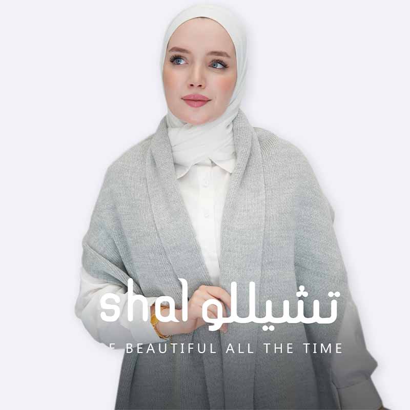 two meter tricot scarf