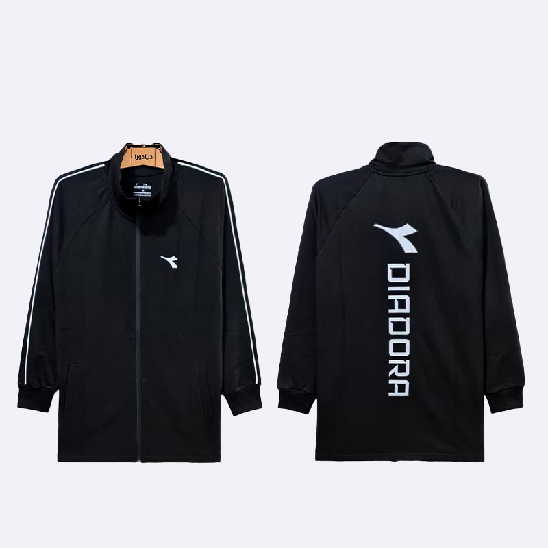 Diadora Women's Black Track Jacket