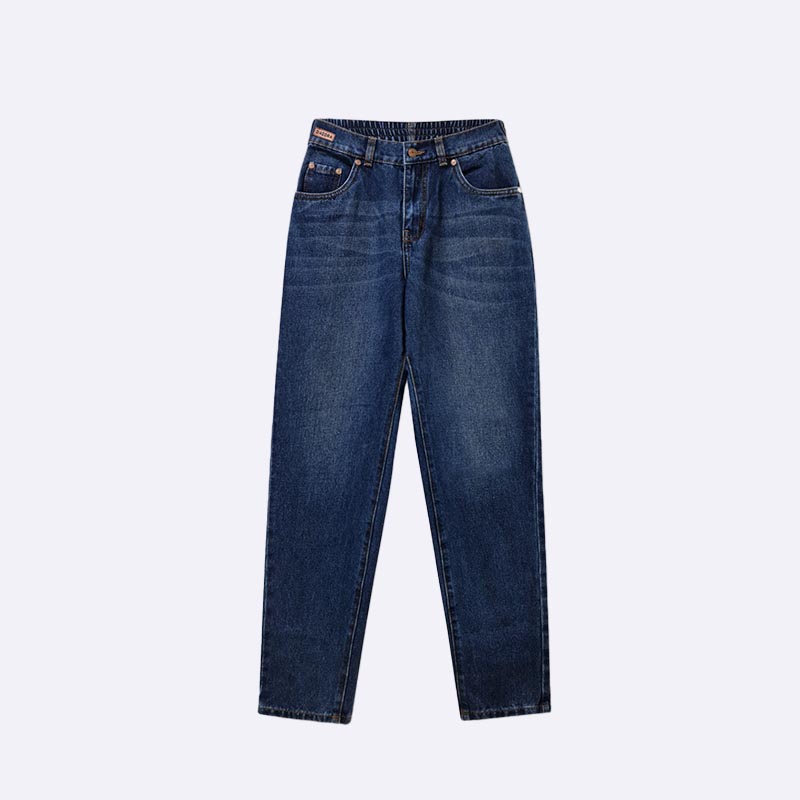 Girls' High-Waist Denim Jeans