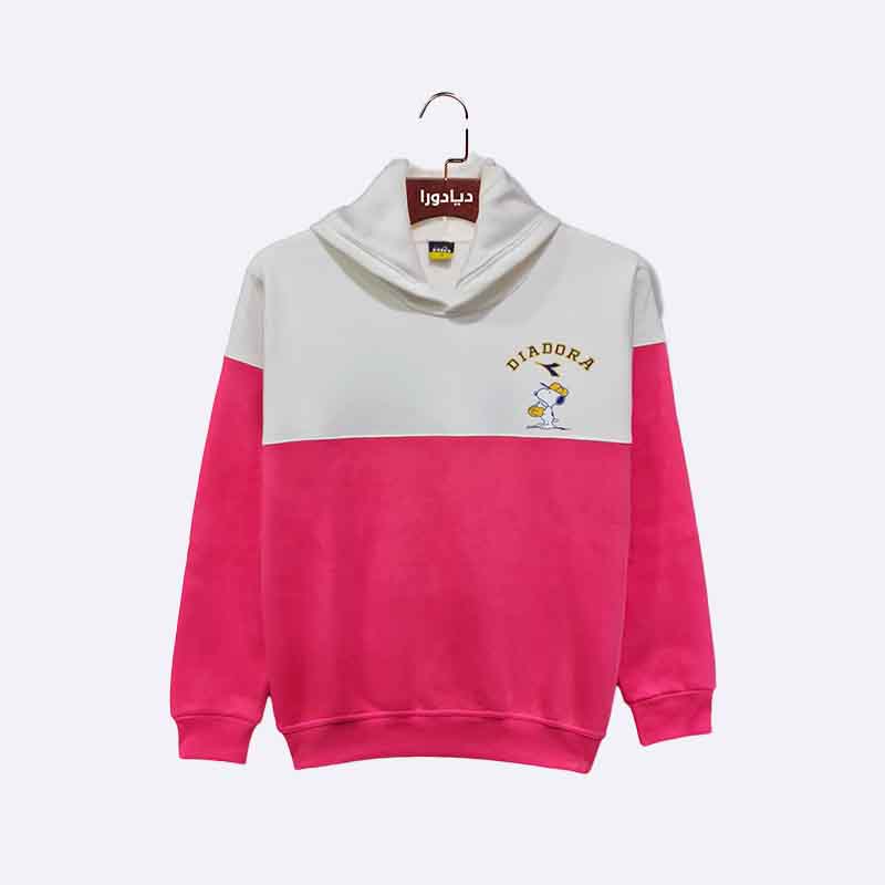 Diadora Gilr's Color Block Cartoon Sweatshirt