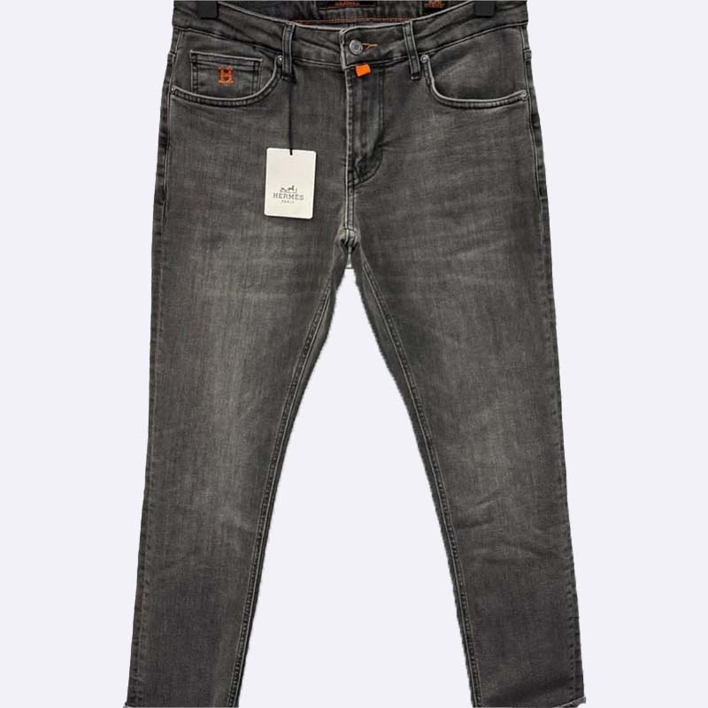 Regular Fit Denim Trousers
