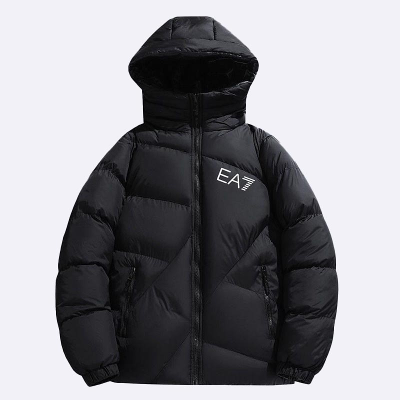 Hooded Quilted Puffer Jacket