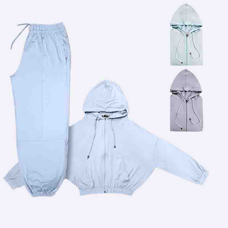 Women's Cropped Hoodie Jacket and Jogger Set