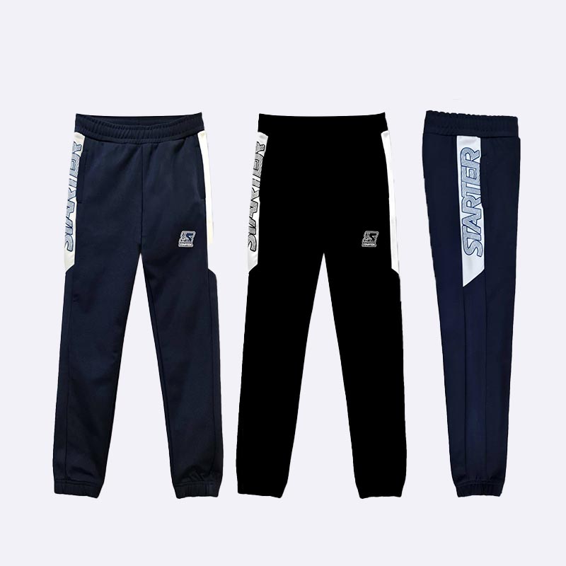 Boy's Jogger Pants with Side Graphic Print
