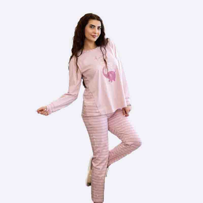 Women's Elephant Print Pajama Set