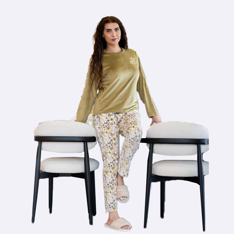 Double-Sided Thick Velvet Pajama Set