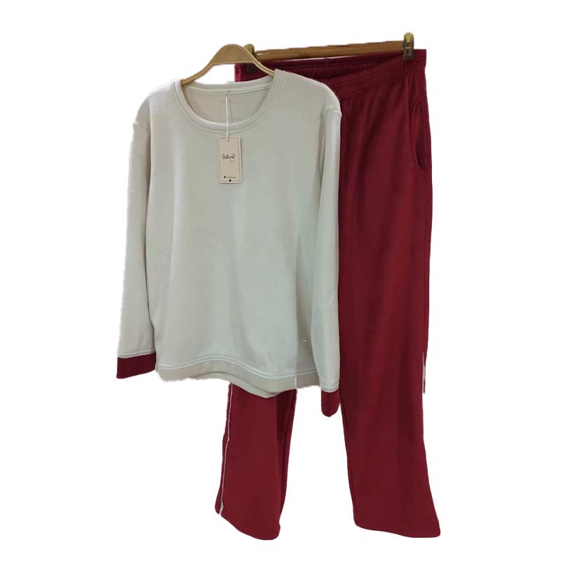 Velvet Two-Piece Pajama Set