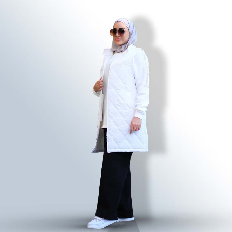 Fleece pajamas with vest