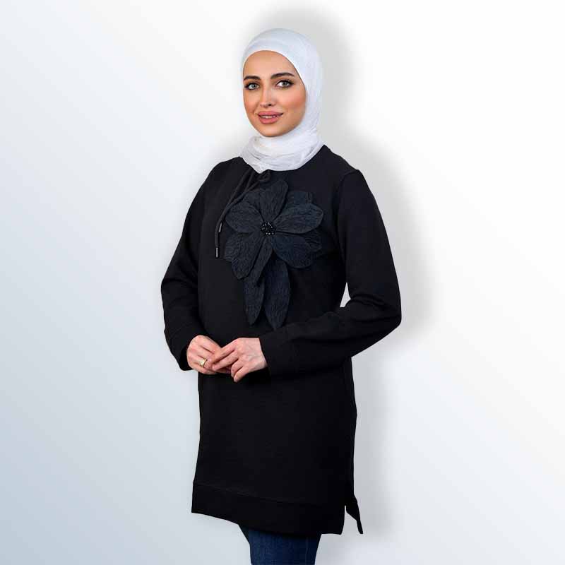 Women's long sweater
