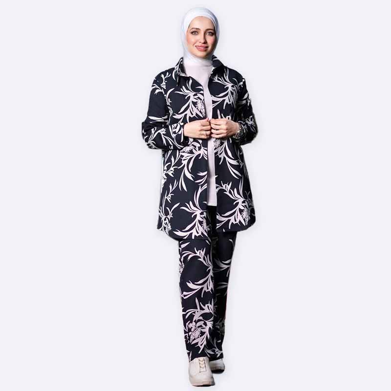 Floral Print Women's Two-Piece Set