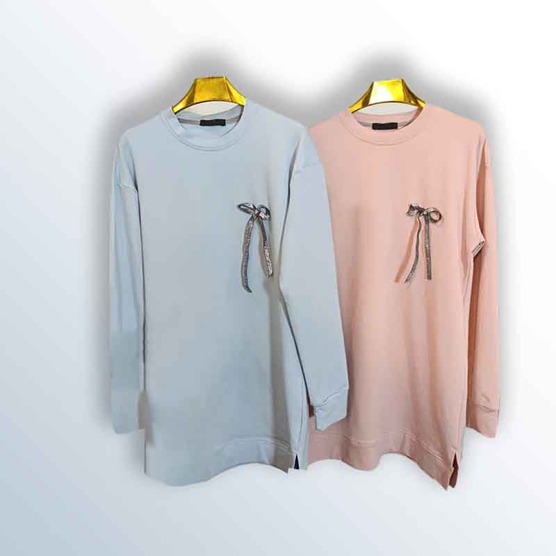 Women'sToffless cotton sweater