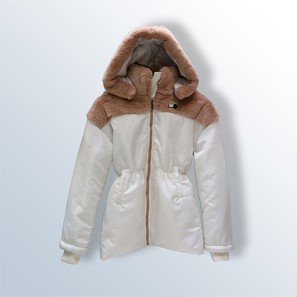 Women's fur collar jacket