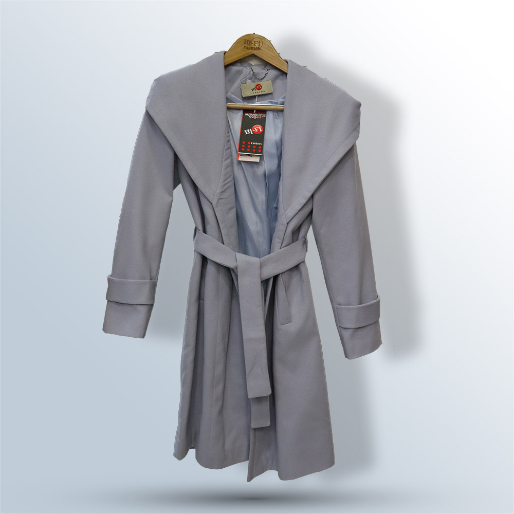 Women's wrap coat