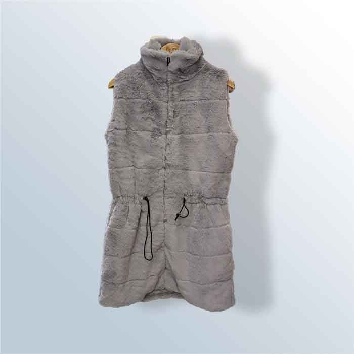 Women's fur vest