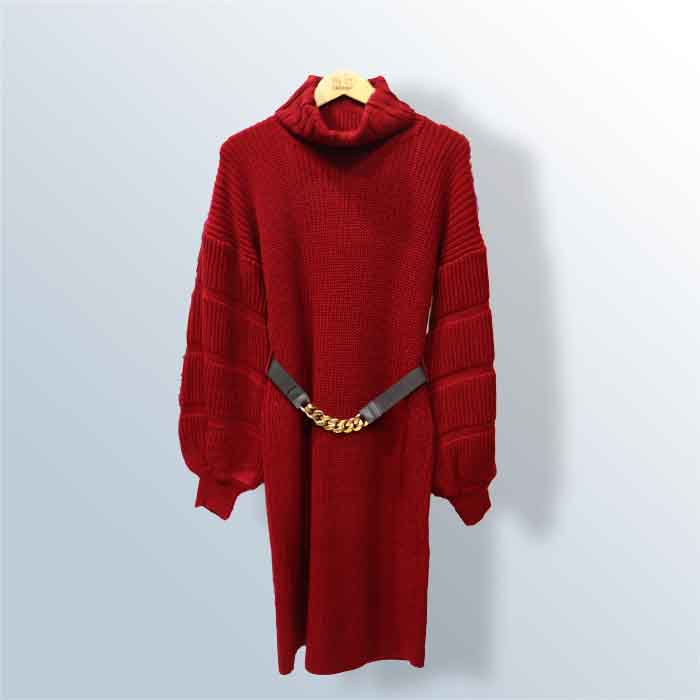 Women's wool dress