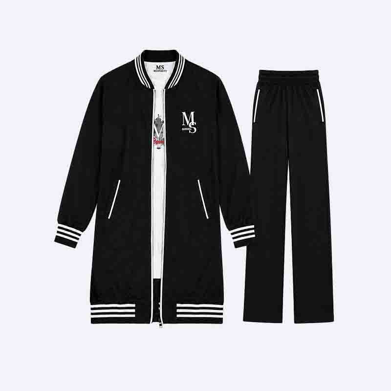 Women’s 3-Piece Long Sport Tracksuit Set